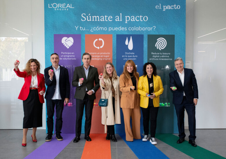 StepbyWater, L’Oréal Groupe, Forética, Empresas por la Movilidad Sostenible y Volies se unen para lanzar «El Pacto»: una alianza estratégica por la sostenibilidad