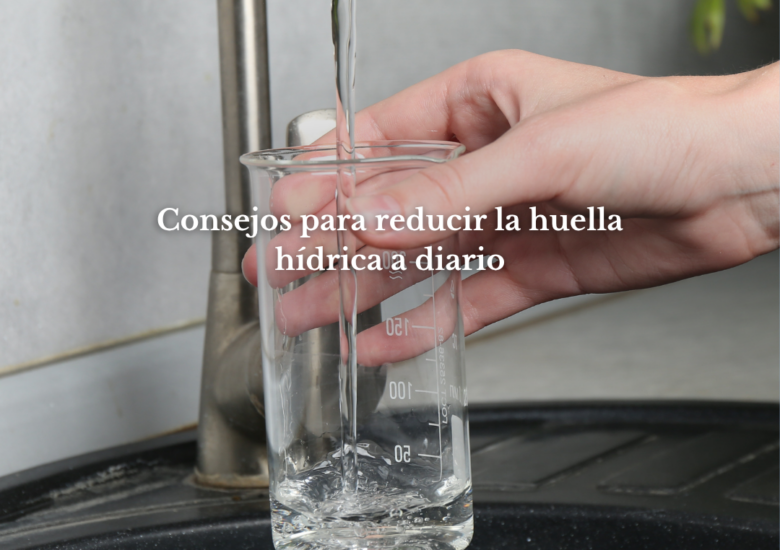 Consejos para reducir la huella hídrica a diario