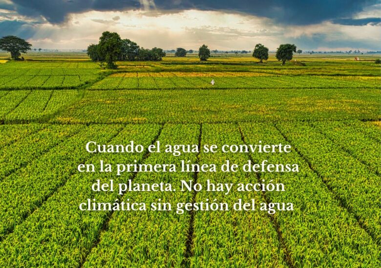 Cuando el agua se convierte en la primera línea de defensa del planeta